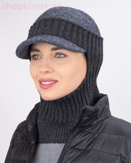 639-K-Д Комплект женский (бейсболка+снуд) (56-58)