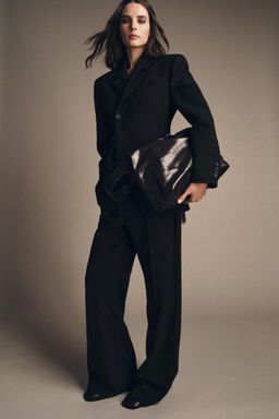ZW COLLECTION TAILORED BUTTON BLAZER - Zara фото 2