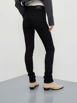 Утепленные Женские джинсы зауженного кроя Ут. Ворс - Mossmore фото 10