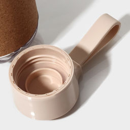 Бутылка для воды Magistro Cork, с элементами пробки, 610 мл, 7.5×7.5×22 см, пластик