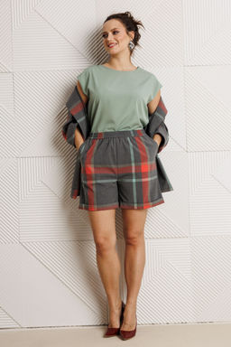 Костюм Mubliz 304 серая клетка