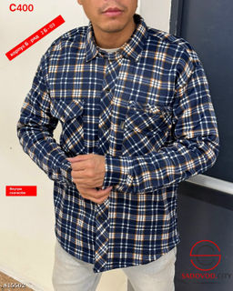 Рубашка мужская с начесом - Bruno фото 3