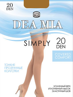 Колготки классические DEA MIA SIMPLY 20 бронза