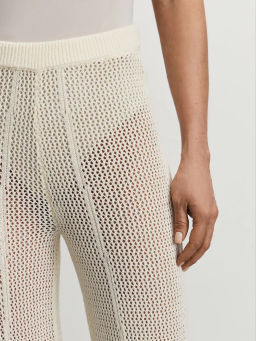 Прямые вязаные брюки / Zarina  фото 5