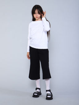 Лонгслив Брианна белый - Ладошки фото 6