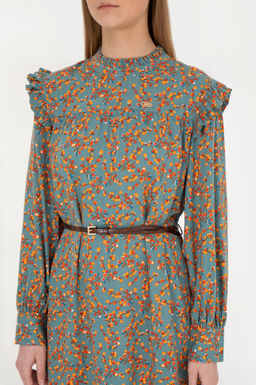 Женское мятное тканое платье Неожиданная скидка в корзине - U.s. polo assn фото 6