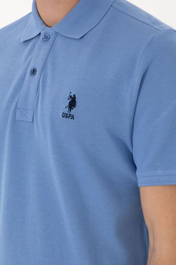 Erkek Regular Fit Polo Yaka Koyu Mavi Basic Ti__rt - U.s. polo assn фото 14