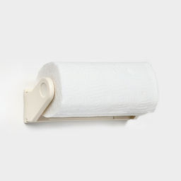 Держатель для бумажных полотенец, пластик, 26×13×10 см, белый