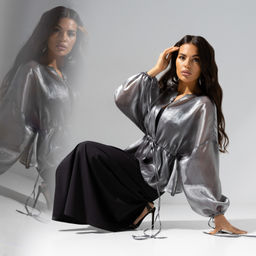 Жакет нарядный Вершина восхищения (gray) Charutti  фото 7