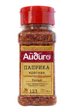 Паприка кусочки красная 60г