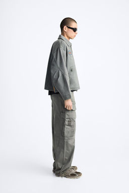 CARGO TROUSERS WITH POCKETS - Zara фото 4