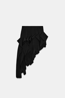 FALDA ASIM?TRICA ZW COLLECTION / Negro - Zara фото 9