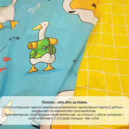 КПБ Поплин Иваново Детский артикул гуси - Виктория фото 3