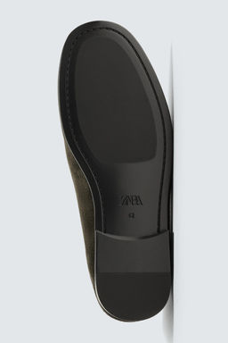 MOCASIN PIEL / Gris Asfalto - Zara фото 7