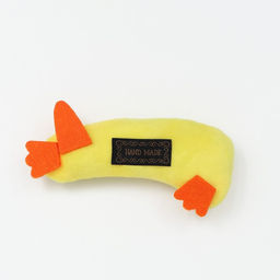 Игрушка для кошек с кошачьей мятой Цыпленок, 10 см, жёлтая - Пижон фото 3