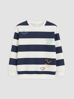 Bask?l? Erkek ?ocuk Kal?n Sweatshirt 2li - Waikiki фото 2