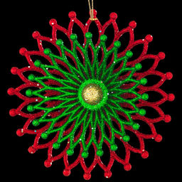 Цена за 1 шт. Украшение ErichKrause Рождественская ночь 10.5см