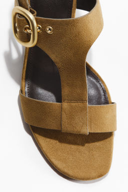 Sandalias con tac?n cuadrado - H&m фото 6