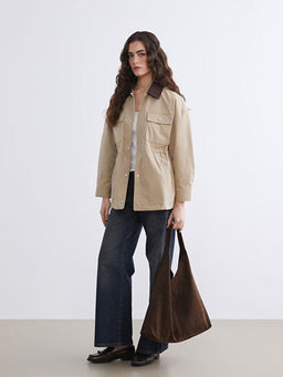 Kontrast Yaka Kad?n Mont