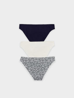 Трусы женские Mark Formelle слипы хлопок с эластаном веточки на молочном  фото 9