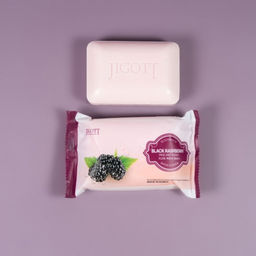 Jigott Мыло-скраб для лица и тела с экстрактом ежевики / Black Raspberry Scrub Soap, 150 г