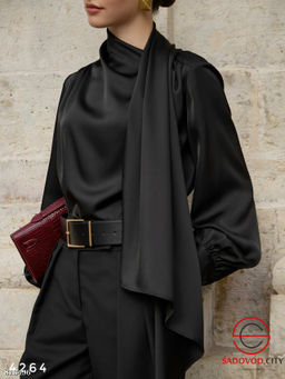 Блуза женская с шлейфом - Bruno фото 2