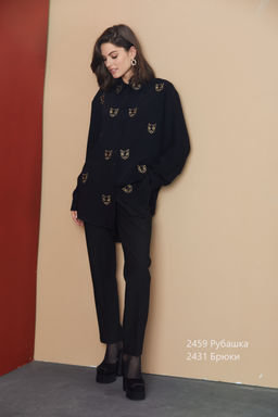 2459 Рубашка - Niv niv  fashion фото 3