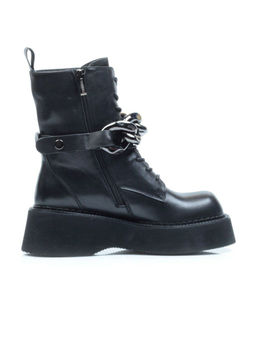 01-CYX03-1 BLACK Ботинки демисезонные женские (натуральная кожа, байка) - Фабричный китай фото 10