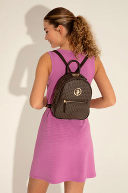 Женский коричневый рюкзак Неожиданная скидка в корзине