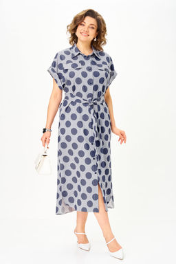 Платье Michel Chic 993/3 крупный горох фото 2