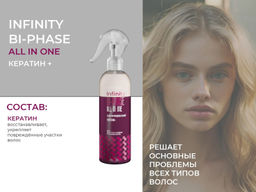 INFINITY Спрей двухфазный Мультифункциональный для всех типов волос ALL-IN-ONE, 250 мл CONCEPT