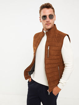 Slim Fit Dik Yaka S?et Erkek Yelek