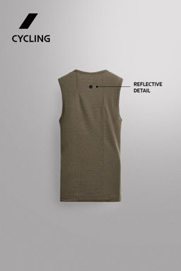 CAMISETA TANK PRIMERA CAPA GRAVEL / Gris topo