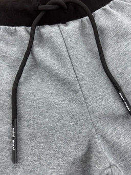 Шорты трикотажные 22-4594 графит меланж