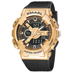 Часы наручные Smael электронные SM8006gold