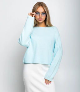 Джемпер #КТ1903 (2), голубой