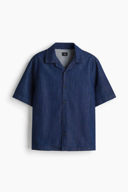 Camisa resort en denim Regular Fit - H&m фото 3