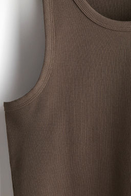 Camiseta sin mangas en canal? Slim Fit - H&m фото 4