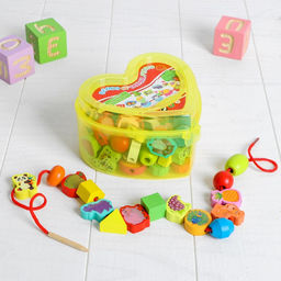 Шнуровка «Учимся считать», 50 элементов, МИКС