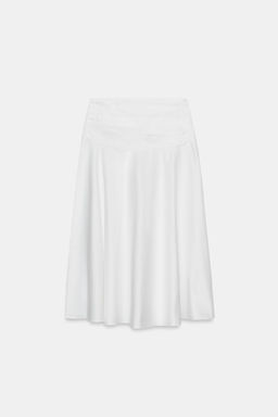 VOLUMINOUS MIDI SKIRT - Zara фото 9