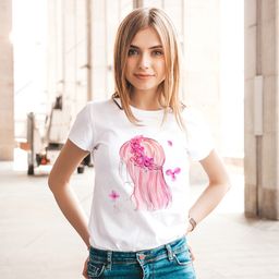 Эксклюзивная футболка Yana Pletneva упаковка плотный Zip пакет!