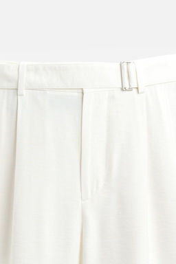 PLEATED TROUSERS WITH BELT - Zara фото 27