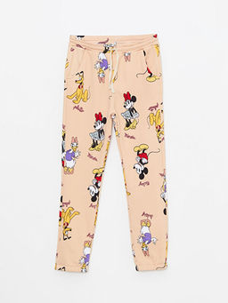 Beli Lastikli Disney Bask?l? K?z ?ocuk E?ofman Alt?