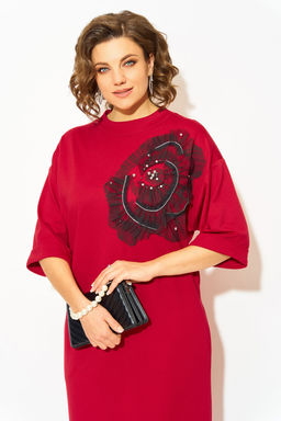 Платье Liliana 1464 алый