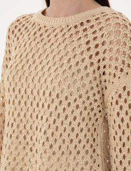Bej Oversize Kazak - Pierre cardin фото 7