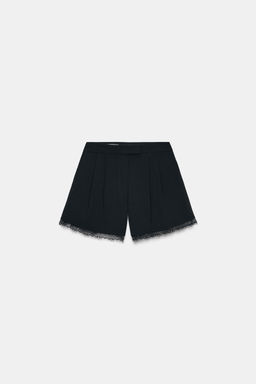 LACE BERMUDA SHORTS - Zara фото 6