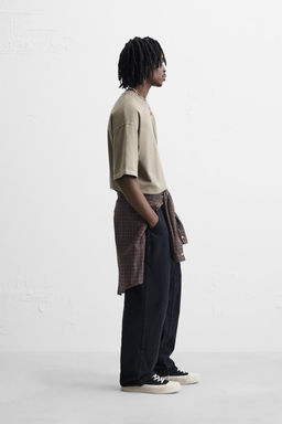 WASHED RELAXED FIT SWEATSHIRT - Zara фото 28