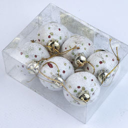 Набор ёлочных игрушек зол. 6 шт - Family фото 2