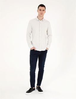 Ye_il Slim Fit Uzun Kollu G_mlek - Pierre cardin фото 4