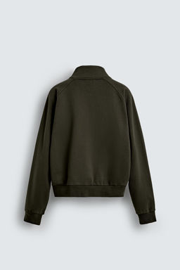 WASHED RELAXED FIT SWEATSHIRT - Zara фото 8